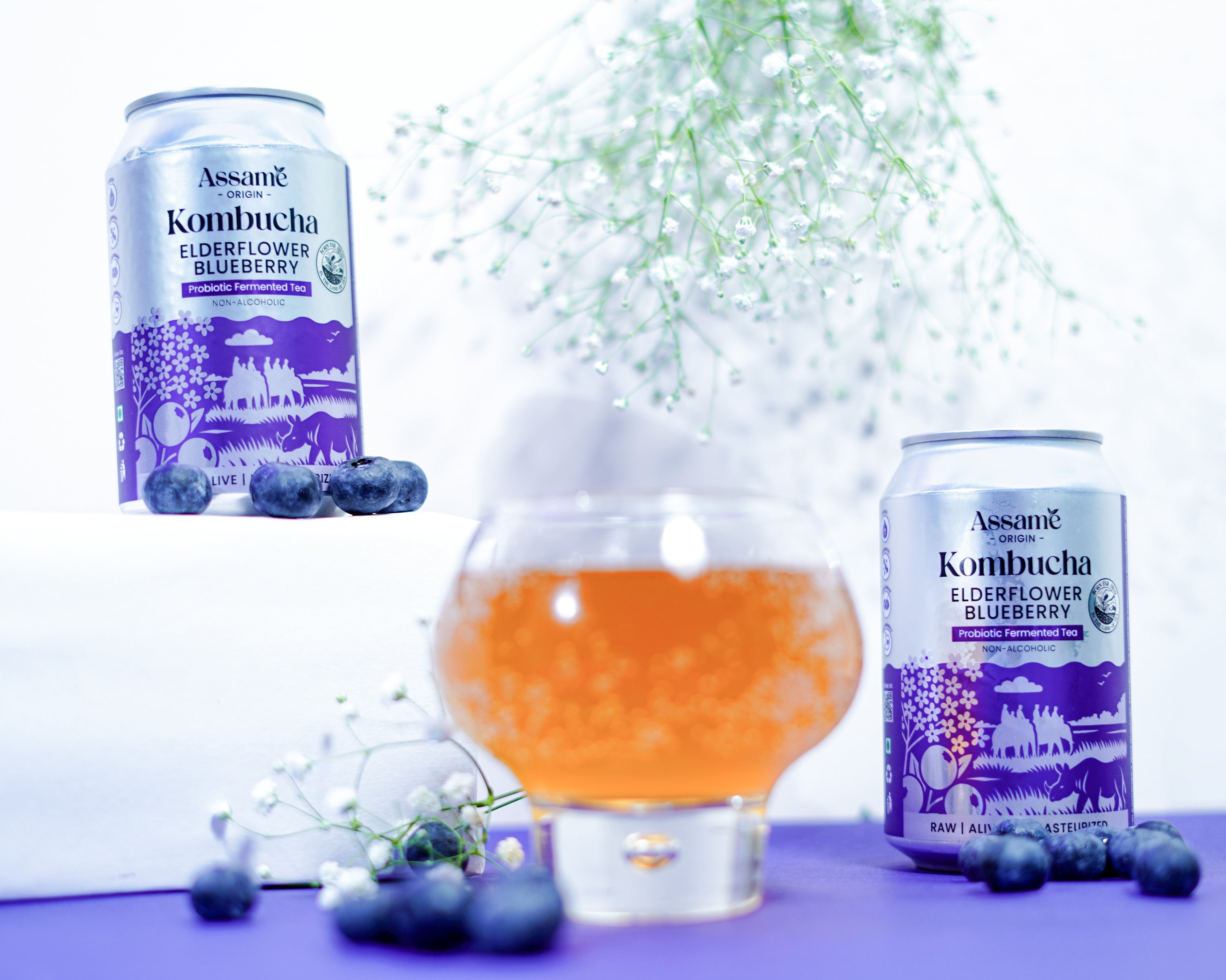 ElderFlower Blueberry (Pack of 6 & 24)